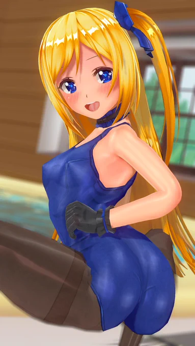 スク水タイツ#CM3D2 #COM3D2 