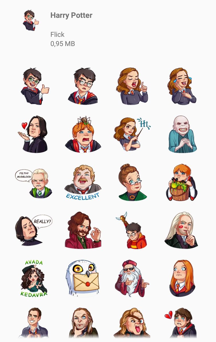 DobbyHP's tweet photo. Para os senhores que gostam de usar sticker no whats, Dobby encontrou alguns packs bem legais pra baixar #HarryPotter #Dobby #LordVoldemort #WAStickerApps https://t.co/436FoRH55L