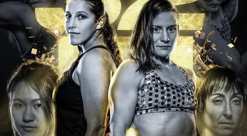 sherdogdotcom's tweet photo. #LFA32 Results: Kaitlin Young (9-9-1) def. Sarah Patterson (4-5) -- TKO (Leg Kick and Punches) 1:25 R1 https://t.co/squsiLuByw