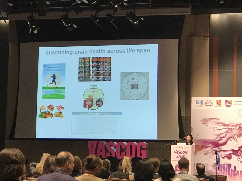alladi_suvarna's tweet photo. An inspiring talk by Rhoda Au on using technology innovatively and responsibly to infer cognitive abilities and maintaining cognitive health through life span #VasCog2018 https://t.co/P30p3uR9C0