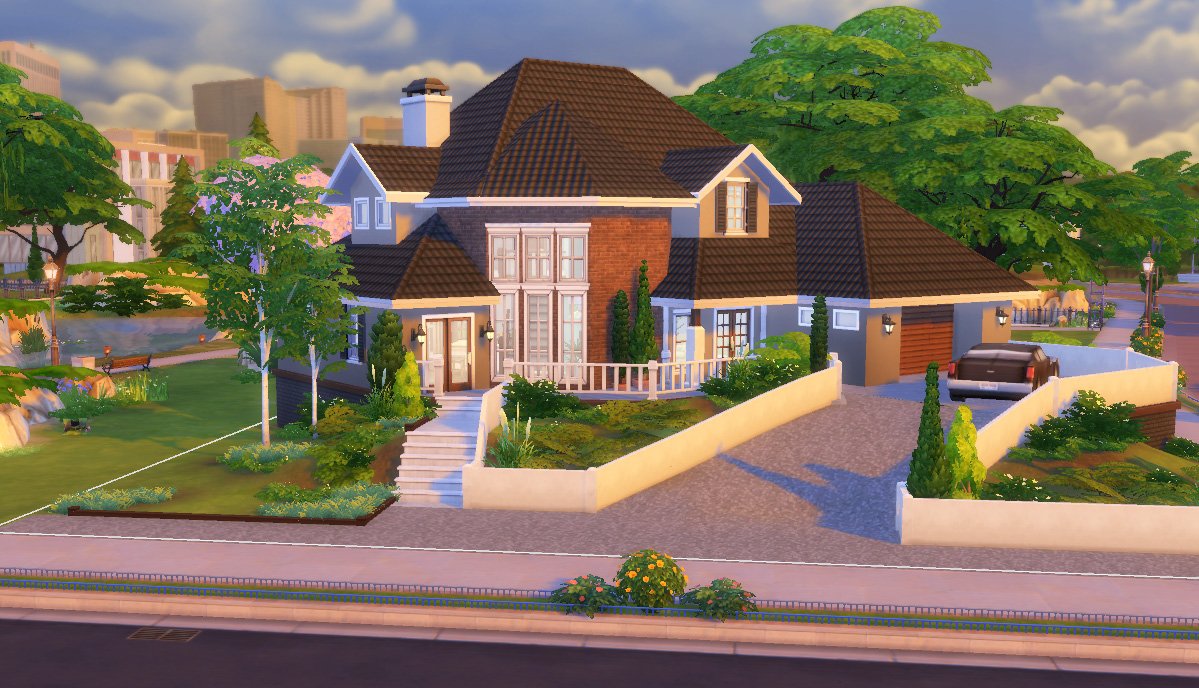 VONJEFF2's tweet photo. Decided to renovate one of my builds using the terrain tools. If you want the Contanza Villa you can check it on the gallery.. #ShowUsYourBuilds #TheSims #terraintools @simsshare https://t.co/Som3PvvBlD