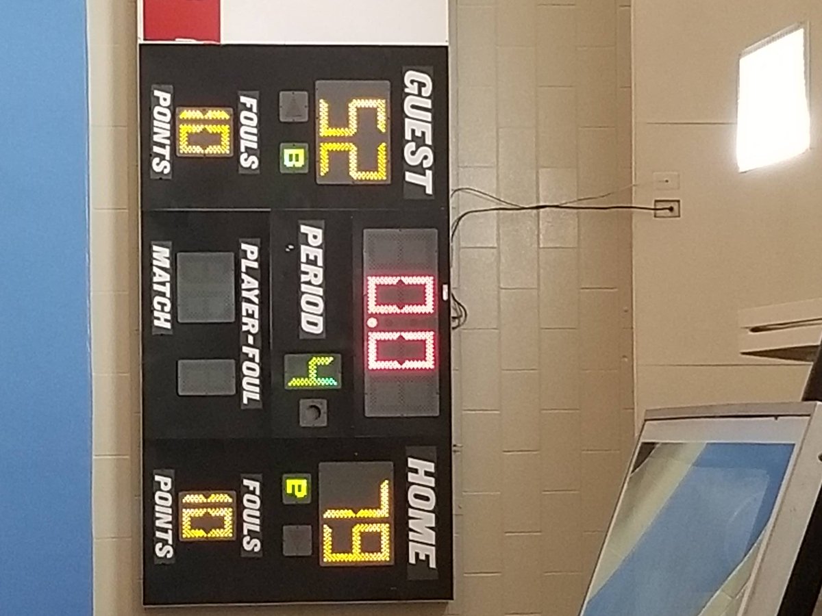 JHS V Boys beat Oglethorpe.  The V Girls win by 8. #GoBigBlue