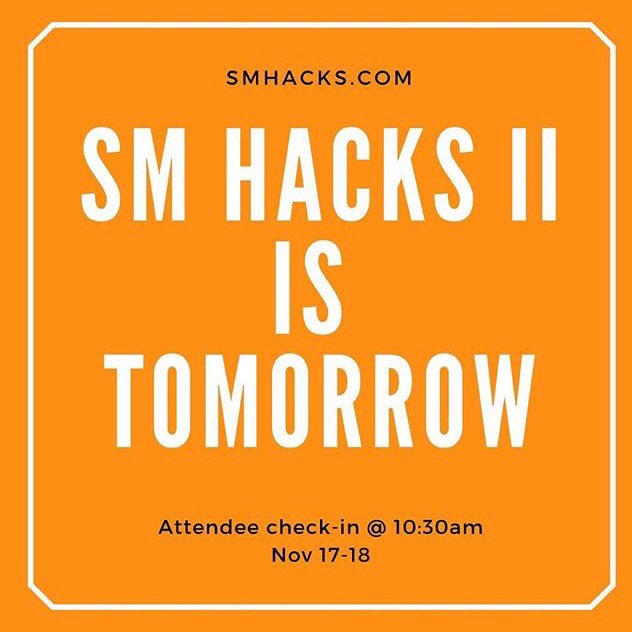 sanmateohacks's tweet photo. woohoo! if you signed up make sure to check your email and sign the waiver! https://t.co/yvvXottYXR