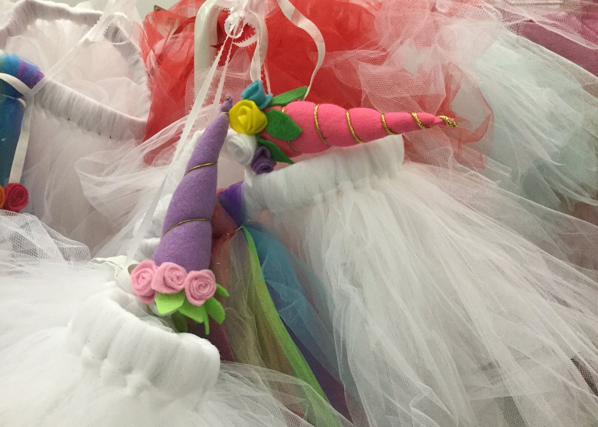 OUCBazaar's tweet photo. Tutus and unicorn horns! Fancy dress for little dreamers available at the OUC Christmas Bazaar.  This Sat. Nov. 17, 9-2 pm at 1111 Orleans Blvd, Ottawa.  #ottawakids #oucbazaar #ottawaparents #ottawaevents #ottevents #shoplocalottawa #ottawamom https://t.co/DbuozUsZAl