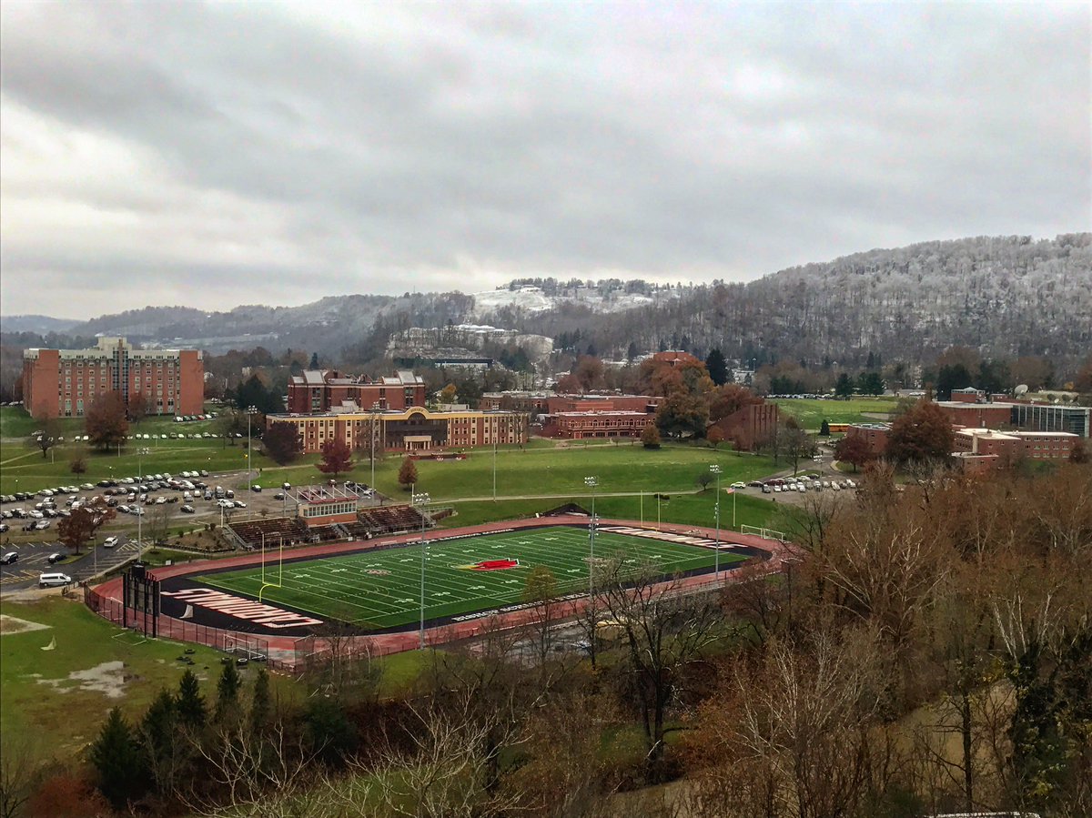 WVRoughriders's tweet photo. Captured a great shot of @WheelingJesuit's football field between meetings in Wheeling West Virginia ~ 🎥 🏈 @WTRF7News @WTOV9 @ontheroad_media @IntelligencerWV @WJUCardinals @ChrisRWJU @WJUAdmissions @WJUFootball @WJURedZone @WheelingVisitor @CityofWheeling @DowntownWHG #WVA https://t.co/qDQXTfcqQK