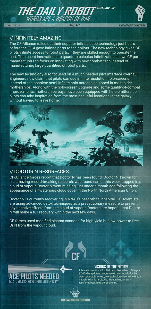 RobonewsR's tweet image. Infinite news! #robonewsrc #robocraft