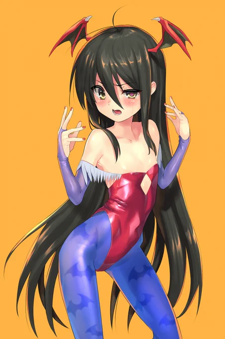 こっちはハロウィンに合わせて描こうとしたけど全然間に合わなかったリリスとFGO婦長のアレのコスプレ 