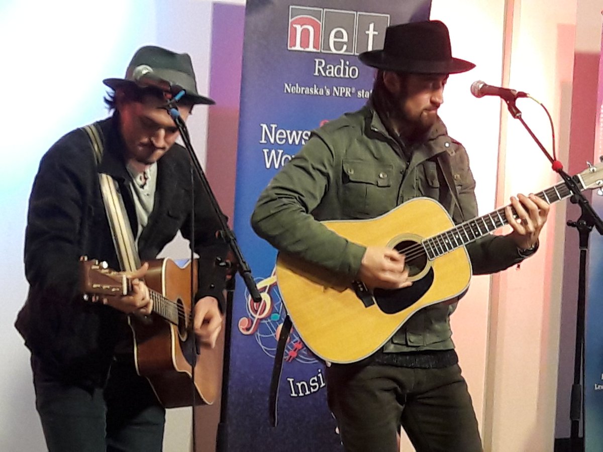 RadioNETworth's tweet photo. Gifted musicians, The Talbott Brothers rounded out the stellar performers on #FridayLIVE @NETNebraska 
#livemusic #music #radio #publicradio #Nebraska https://t.co/OuH4LMN9SQ