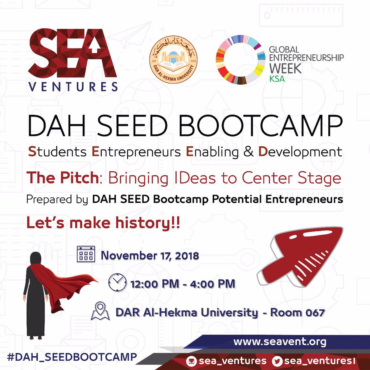 sea_ventures1's tweet photo. @DAHUniversity today!
#dah_seedbootcamp #seedbootcamp https://t.co/HxWbCPHfpt