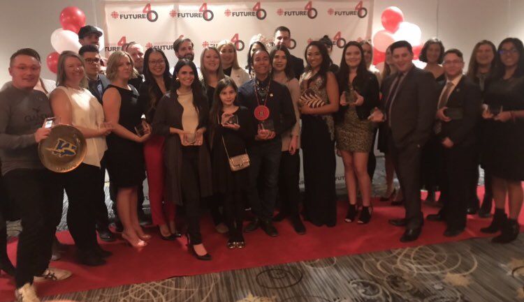 AlixNorum8's tweet photo. Such a amazing night last night at  #cbcfuture40 So honoured to have been nominated for this award and for having the opportunity to meet some of Saskatchewan’s difference makers! Saskatchewan’s future looks bright! 😎 #cbcsaskatchewan https://t.co/JvhXiSPHpC