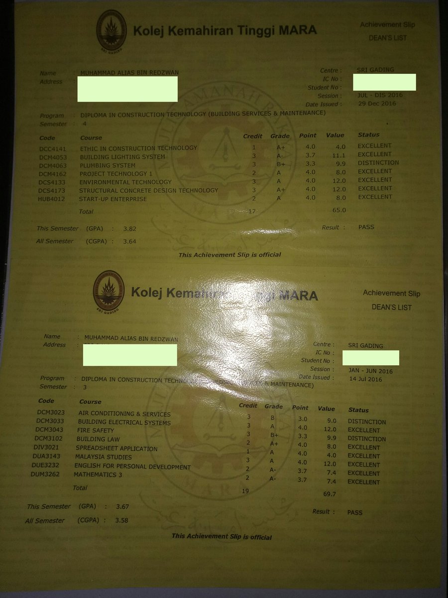 Deq Yas On Twitter Kelebihan Masuk Ikm Institut Kemahiran Mara Dan Kktm Kolej Kemahiran Tinggi Mara Yuran Setiap Sem Range Rm 200 350 Murah Kan Cuma Yuran Sem 1 Mahal Sedikit 800 1k Setiap Bulan Akan Bagi Elaun Ikm 250