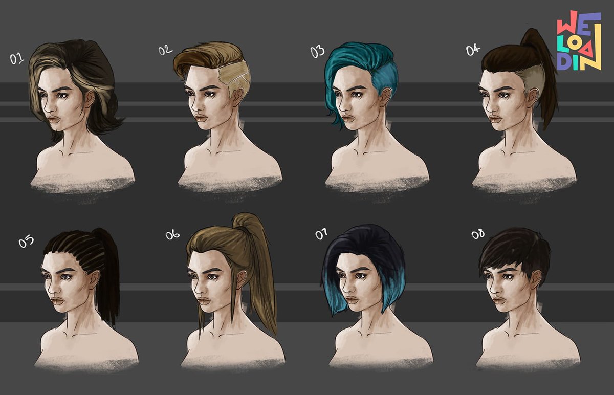 Bold, Beautiful and Extremely dangerous as she goes through phases looking for Revenge!  #conceptart #IndieGameDev #artwork