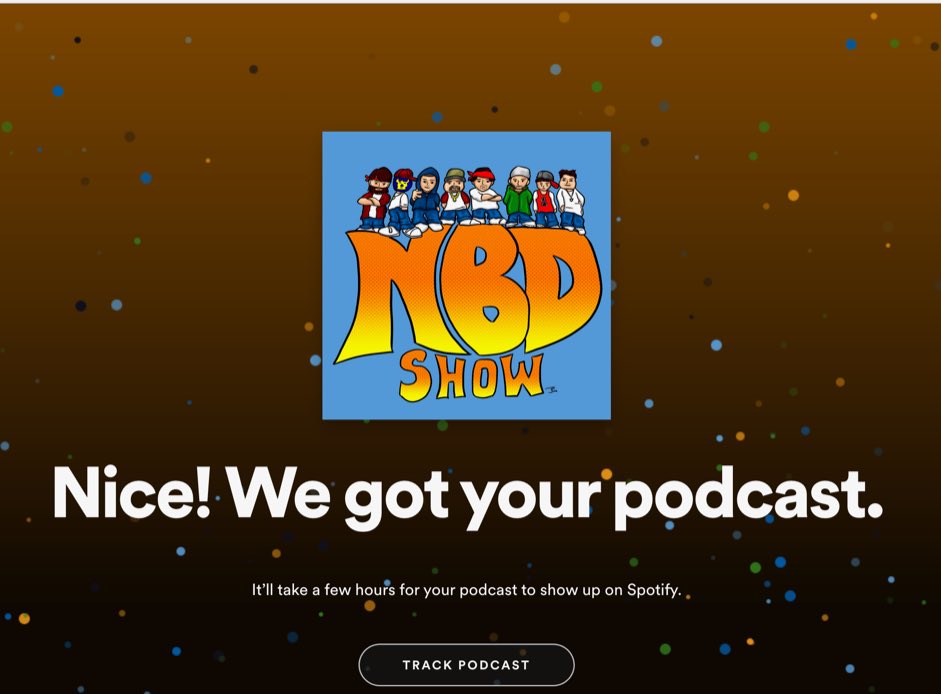 TheNBDShow's tweet photo. We are officially on Spotify. Follow the link to add it to your playlist.
https://t.co/wzeeVrdTIR https://t.co/beGDdsgx1Q