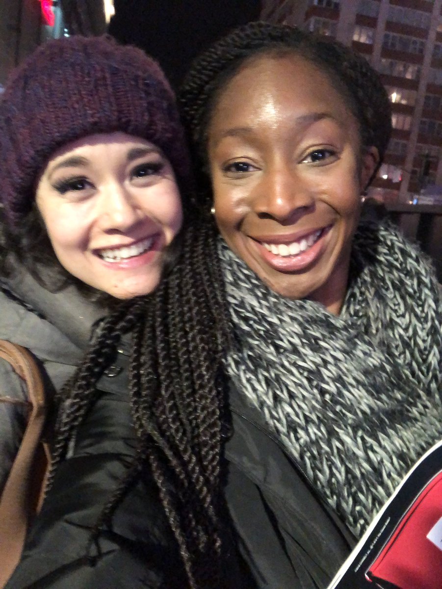EKCroffie's tweet photo. SO THRILLED I experienced @PhantomBway for the first time on stage with the STUNNING @aliewoldt - seriously cannot wait to see what you do next Ali - @crawdady21 &amp; @jtforbach!! 💙🖤 that score just fills your soul! #PhantomBway #Phantom30 #AngelofMusic https://t.co/8OiMenomuI