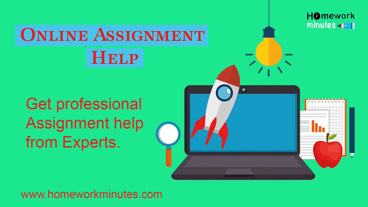 hwmsocial's tweet image. A lot of time, great skills but do not feel like doing your assignment? Get online assignment help with Homework Minutes while getting all the comfort at your home.
#assignmentshelp #onlineassignmentshelp #homeworkhelp #onlinetutoring #homeworkminutes