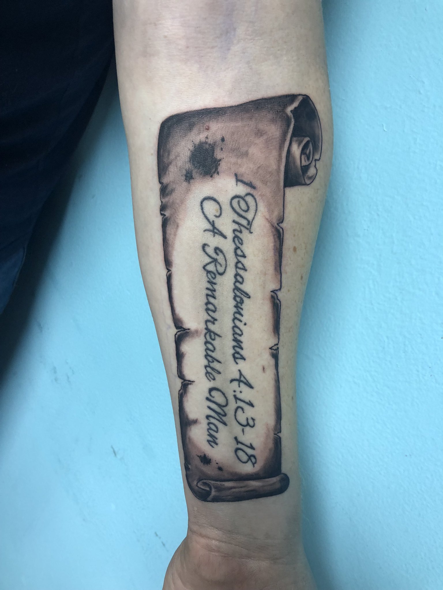 Tattoo scroll ideas - Bronctattooaus.com