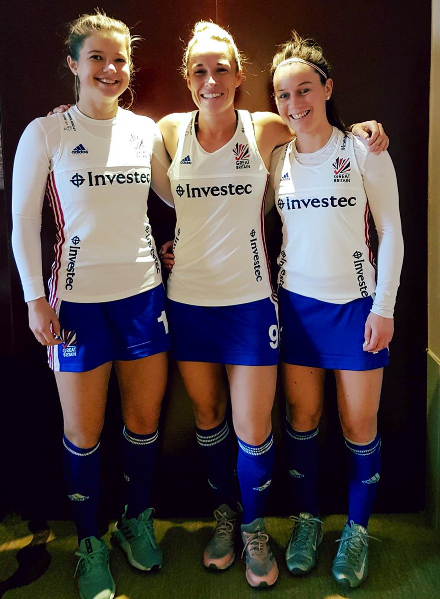 lesleytownsend1's tweet photo. The girls are ready and looking good to go and I’m in position on the sofa with a cuppa ready to cheer @GBHockey as they start their Champions Trophy campaign against China. Who else is up and watching @btsport? #CT2018 #hockeyfamily @stownsend7 https://t.co/XwQg4bOsBF