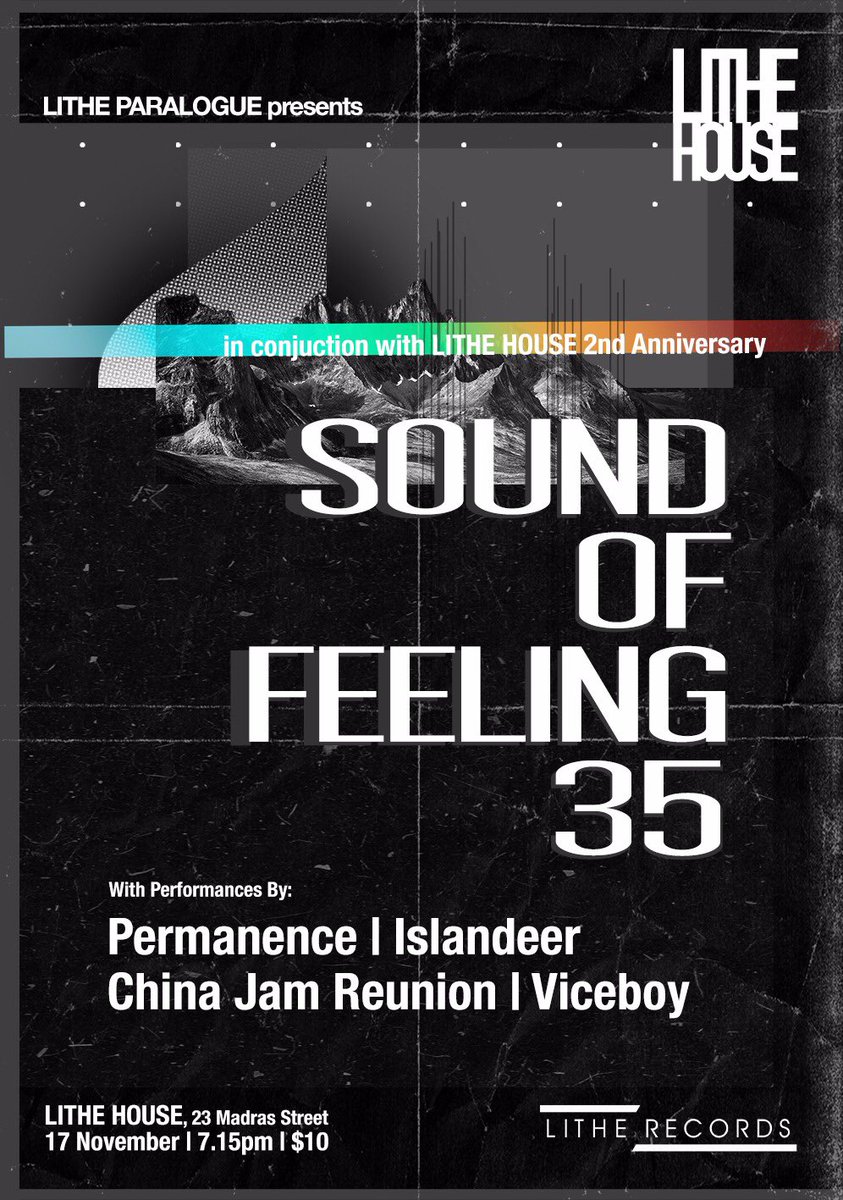 This will be the last Sound of Feeling for the year! See y’all tonight! 💖🚀