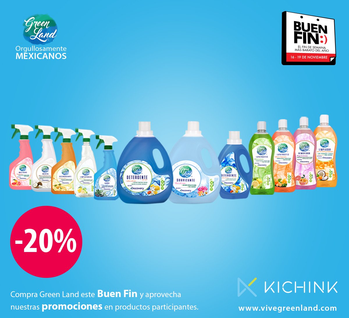 ViveGreenLand's tweet photo. Compra Green Land este #BuenFin y aprovecha nuestras promociones en productos participantes.
Encuéntranos aquí: https://t.co/X49Hdh8NLh https://t.co/CTYfQI1lUr