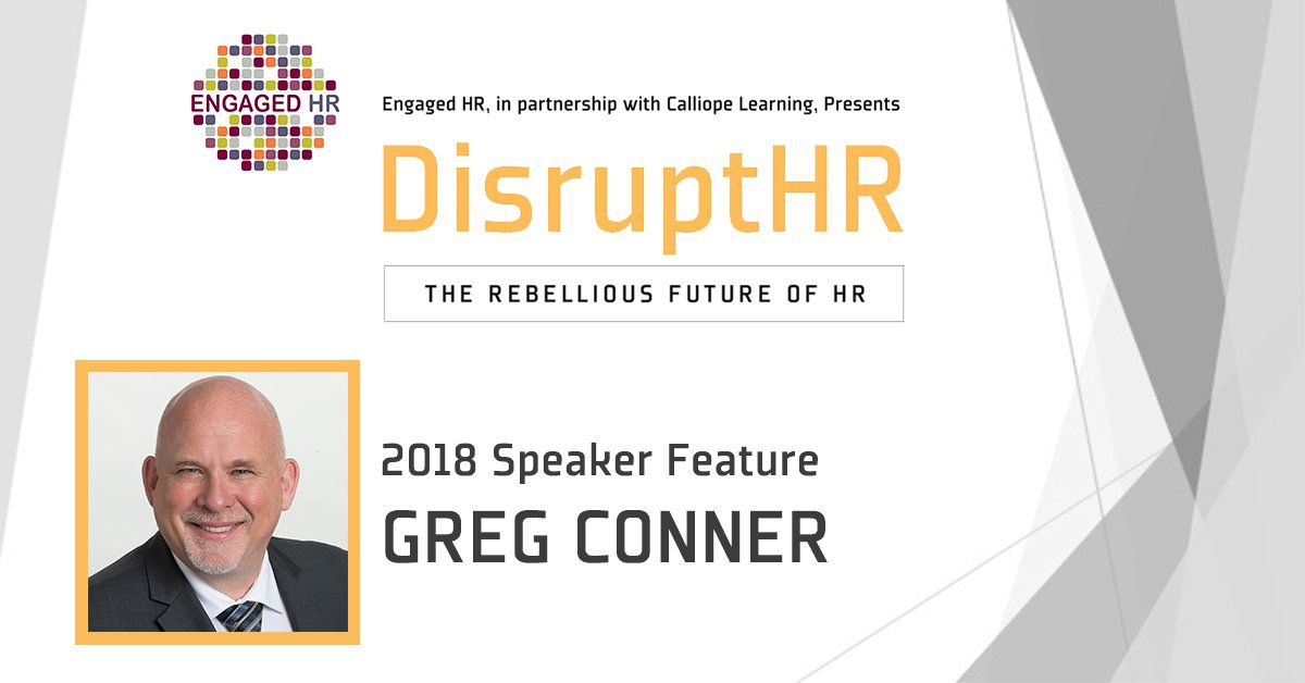DisruptHRYYJ's tweet photo. You don't want to miss this talk by Greg Conner at @Disrupt_HR #YYJ! He'll be diving into the question we've all wondered about at some point... 'Why Don't We Trust HR? https://t.co/fs5cvBY7FZ