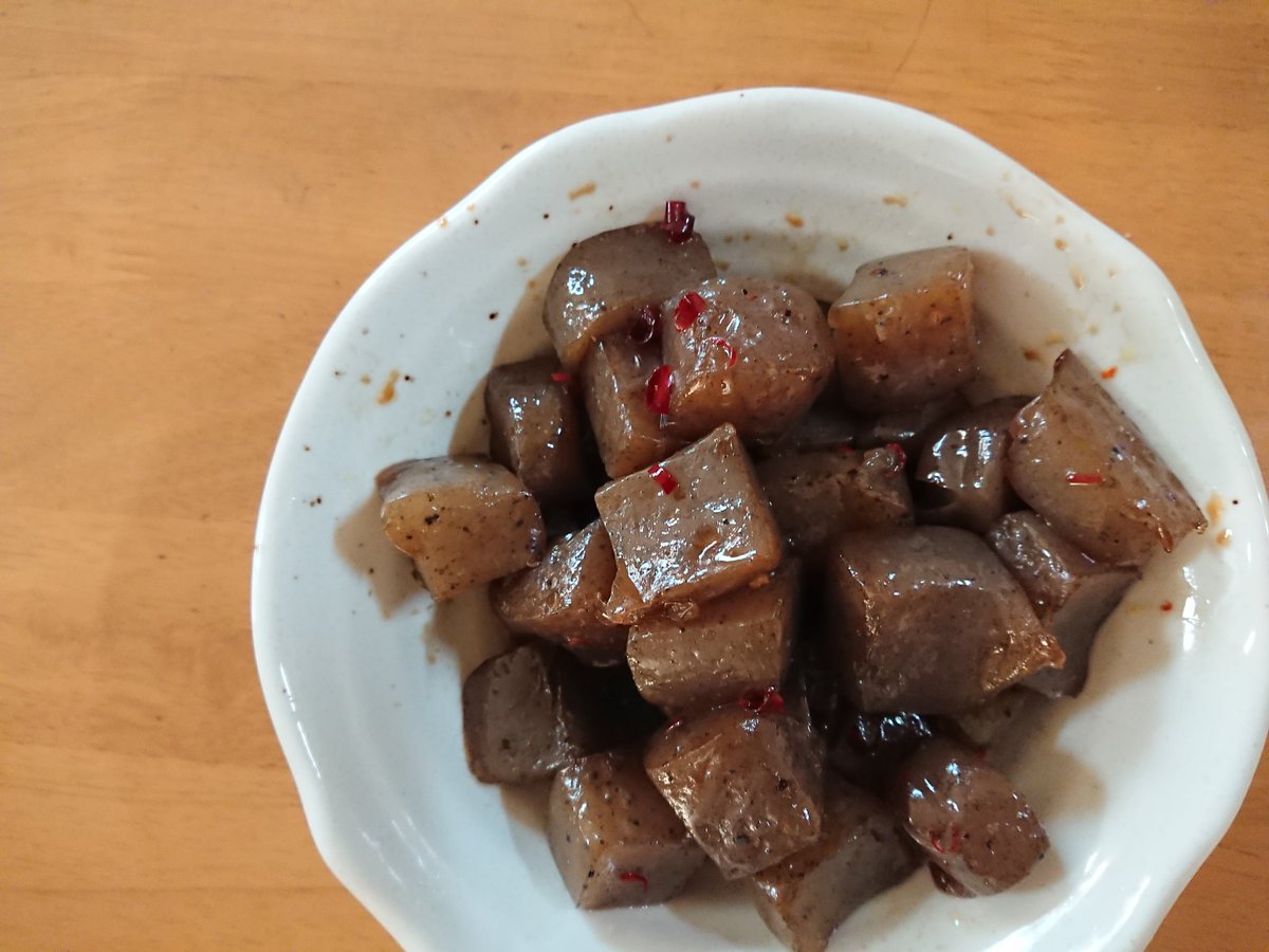 山田さんのピリ辛こんにゃく