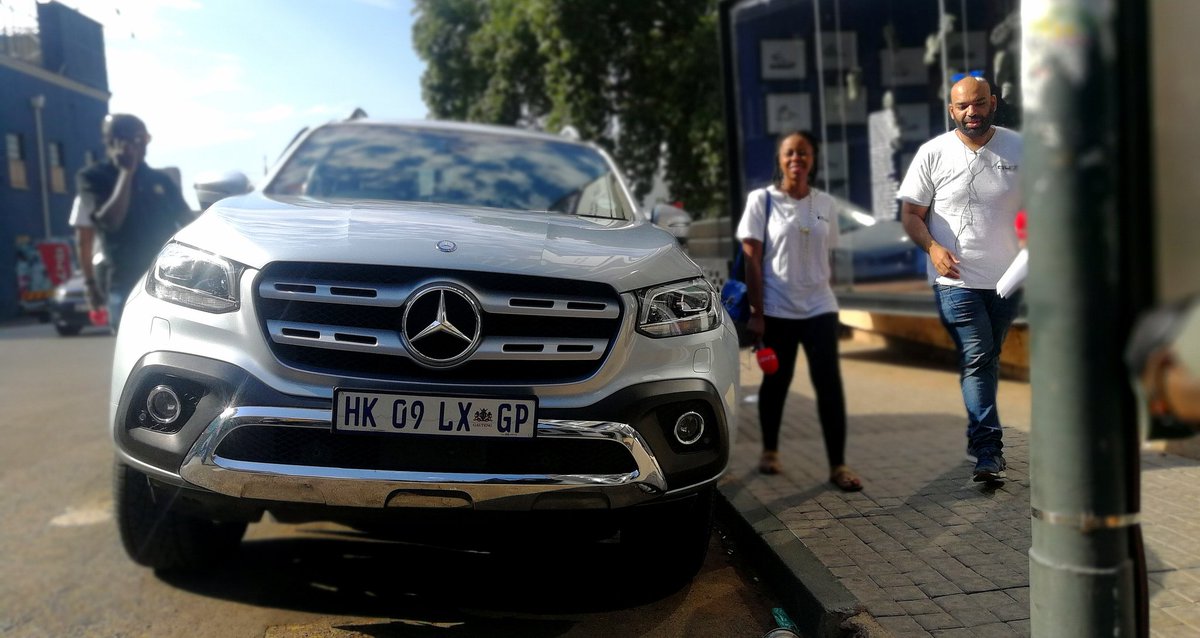 947's tweet photo. Our @MercedesBenz_SA winner, Wendy with @Rob_Vember #FirstOfANewKind https://t.co/Su5GpEBjr0