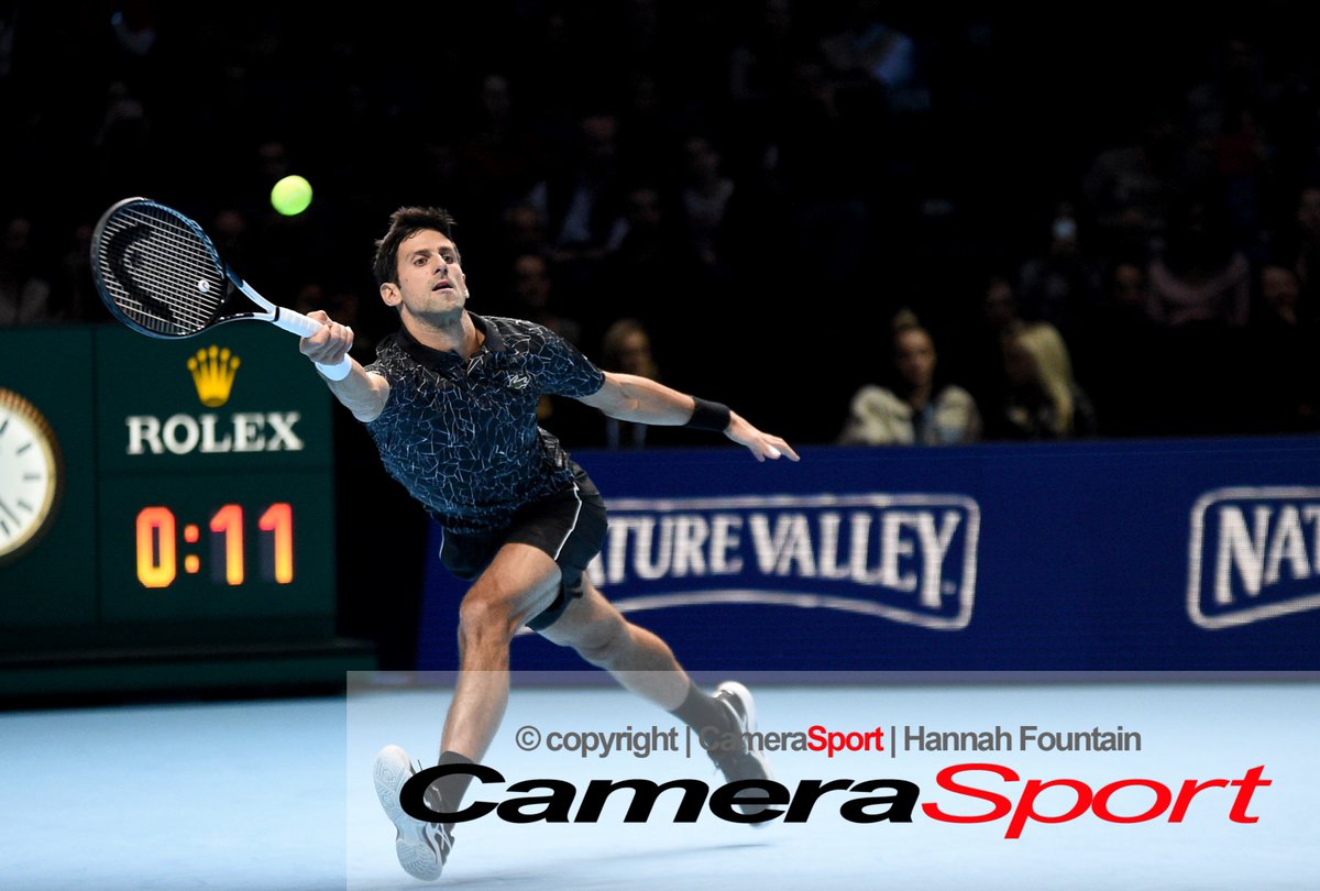 HRFPhotography's tweet photo. Yesterday I was back photographing the ATP tennis finals shooting for @CameraSport @DjokerNole #novakdjokovic #tennis #deafphotographer #dreamcometrue #sport https://t.co/xOqsusCEfJ