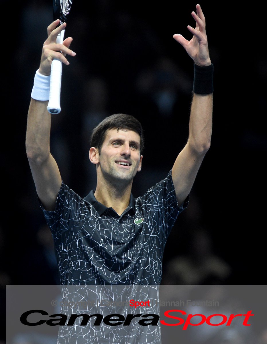 HRFPhotography's tweet photo. Yesterday I was back photographing the ATP tennis finals shooting for @CameraSport @DjokerNole #novakdjokovic #tennis #deafphotographer #dreamcometrue #sport https://t.co/xOqsusCEfJ