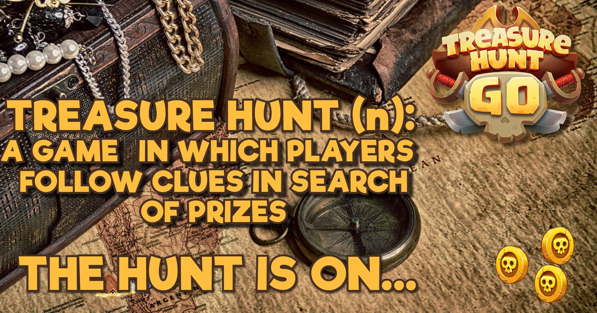 TreasureHuntGo's tweet image. In Treasure Hunt Go you search for shipwrecks, keys, coins and gems that will help you on your quest to find the Legendary Chest. Along the way you'll be collecting the all-important map pieces that will tell you where it is. You need all 100 pieces to get the exact location!