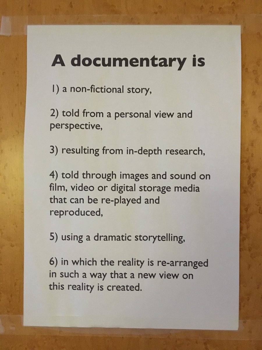 postbrooklyn's tweet photo. A primer for #Documentary @IDFAindustry @idfa... https://t.co/uIG6tFWmVW