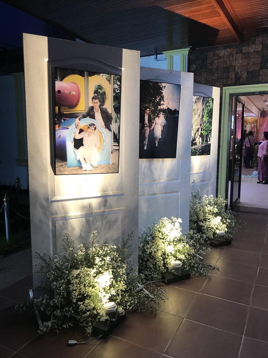 Bor_beerr's tweet photo. ยินดีด้วยนะคะ @littleyok118 #รลล #yokboomwedding https://t.co/g9zYvfllz3