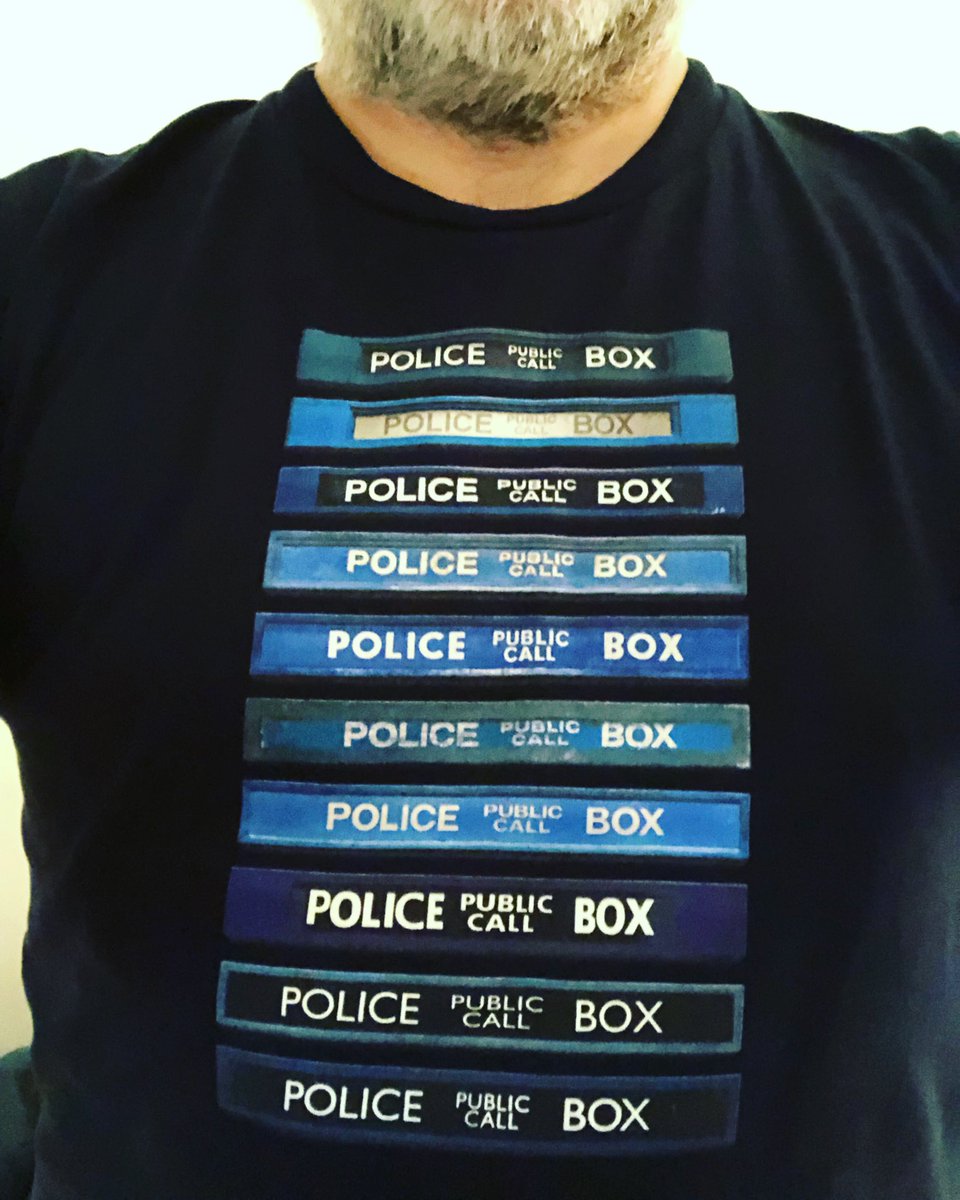 adrianpgibson's tweet image. #Earthshock ready! #TARDIS #tshirt #whovian #bfi #doctorwho #scifi #geek #outofthisworld 🚀