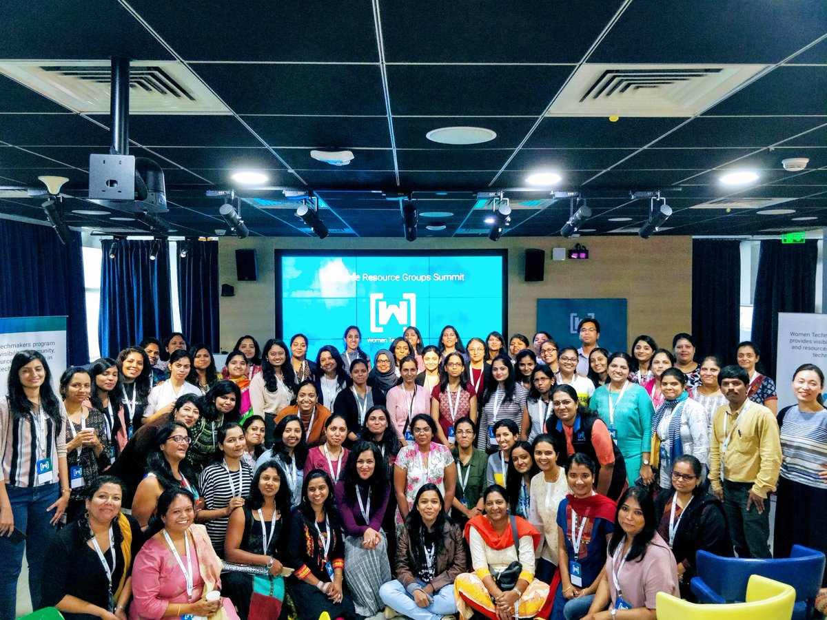 GoogleDevsIN's tweet photo. #ChinUp today &amp; everyday! 😊

The 1st Women Techmakers' Employee Resource Group summit has come to an end. 

This is just the beginning....stay tuned for updates! https://t.co/C3uajIXPq5