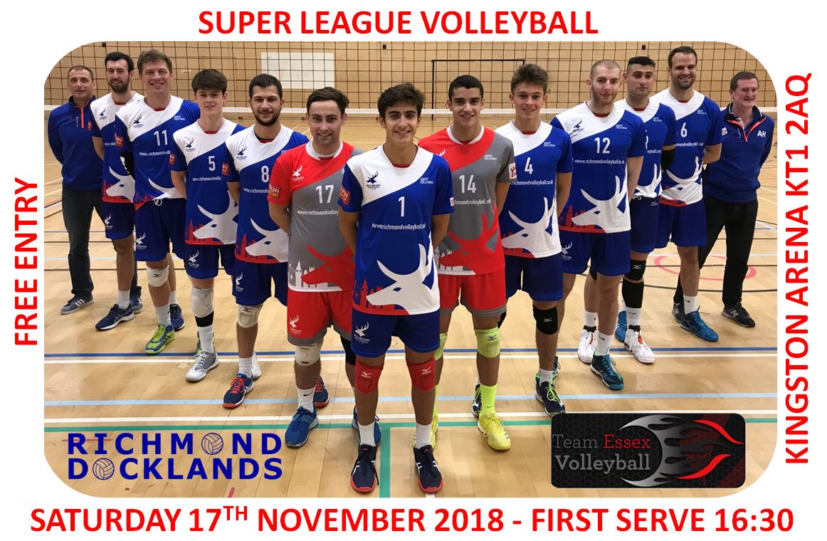 Match day. We take on <a href="/TeamEssexVC/">Team Essex VC</a> today at 16:30 at Kingston Arena. Please come and support us against the league leaders