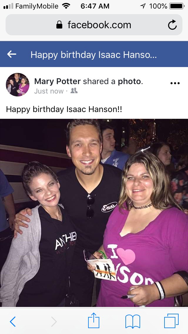 Happy birthday Isaac Hanson!! 