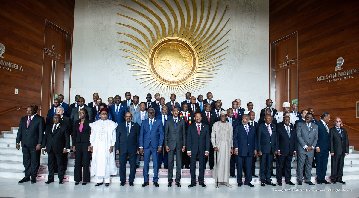 _AfricanUnion's tweet photo. African Union Extraordinary Summit on #AUReforms begins with the aim “To make Africa stronger and give our people the future they deserve” @ https://t.co/6NF3BwAYJl https://t.co/XqqspnG5XF