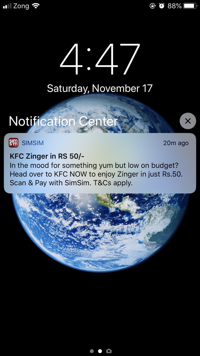 youteeeee's tweet photo. The only notifications I get #foodicted https://t.co/wQl5AbLsZJ