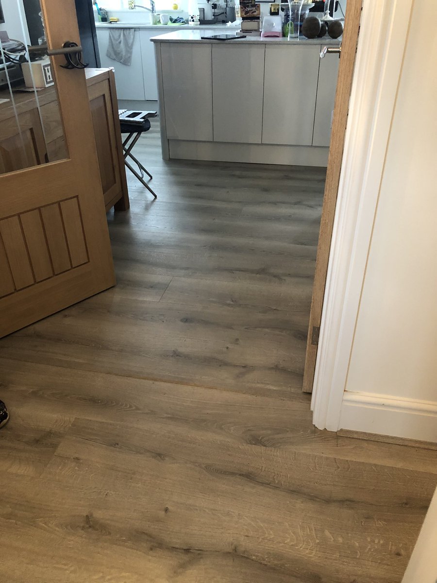 GalleryCarpet's tweet photo. Penthouse apartment overlooking the Thames completed in @QuickStepFloors Majestic Range , Challenging job including uplift existing , Furniture move &amp; all door cuttings , Fitted by Kris &amp; Matthew https://t.co/edco9n3mlA