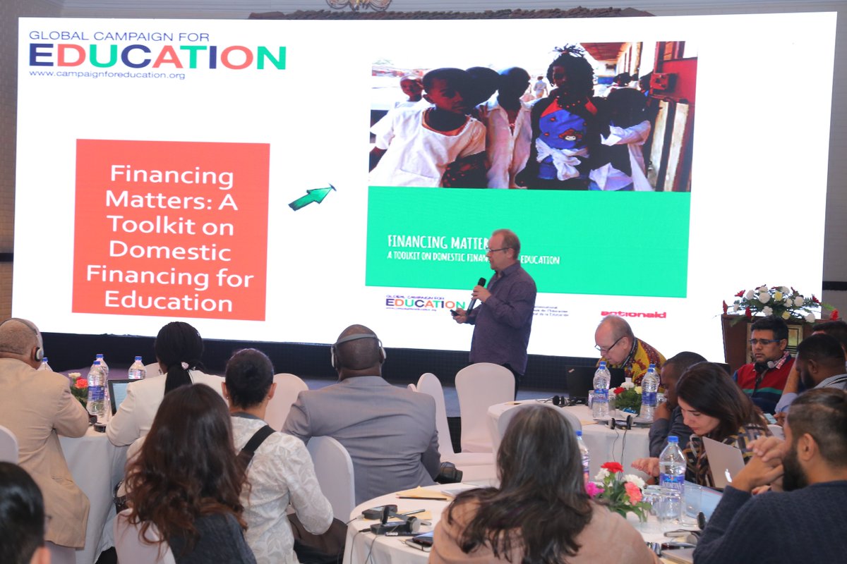 globaleducation's tweet photo. Domestic Education Financing Pledge Tracking session shared best practices & examples of analytical work around national pledges, budget tracking & advocacy plans developed on the basis of this pledge tracking work #EduLearning2018 #EducationResearch #AdvocacyResearch https://t.co/Gmvrkz8I4U