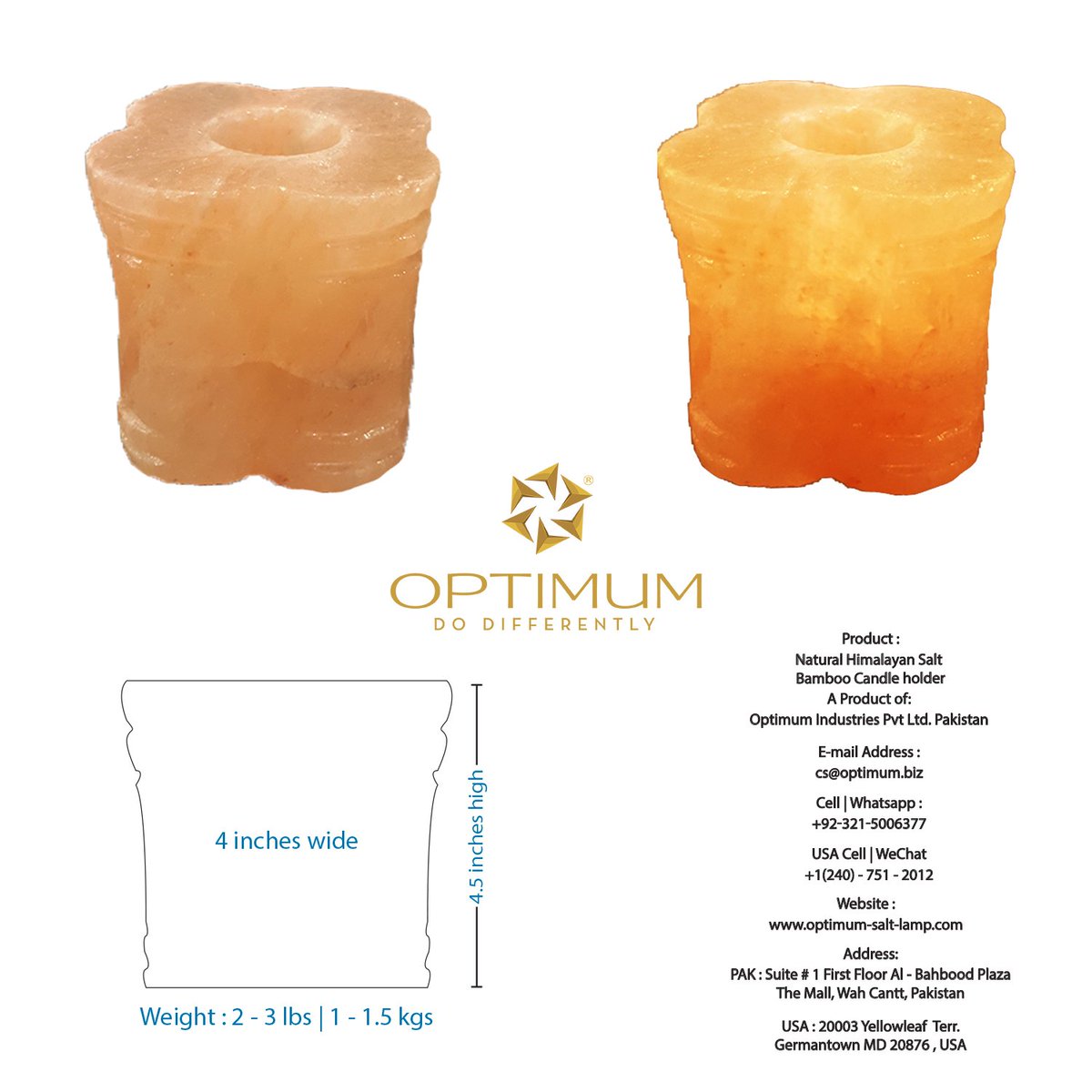 OptimumSalt's tweet photo. Natural Himalayan Salt Fargesia Bamboo Candle Holder (1 - 1.5 kgs | 2 - 3 lbs)

#Natural #himalayansalt #salt #bamboo #bamboozled #candles #candlelight #cute #instagood #justinbieber #love #igers #instamood #rock #instadaily #happy #sun #homedecor #girl #summer #productdesign https://t.co/W0mcq1Z4N4