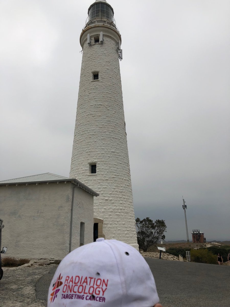 hagsie's tweet photo. Taking ⁦@TargetingCancer⁩ to the Rottnest Island Lighthouse with ⁦@virtualgeoff⁩ #cosa18 https://t.co/KN7kISVPrl