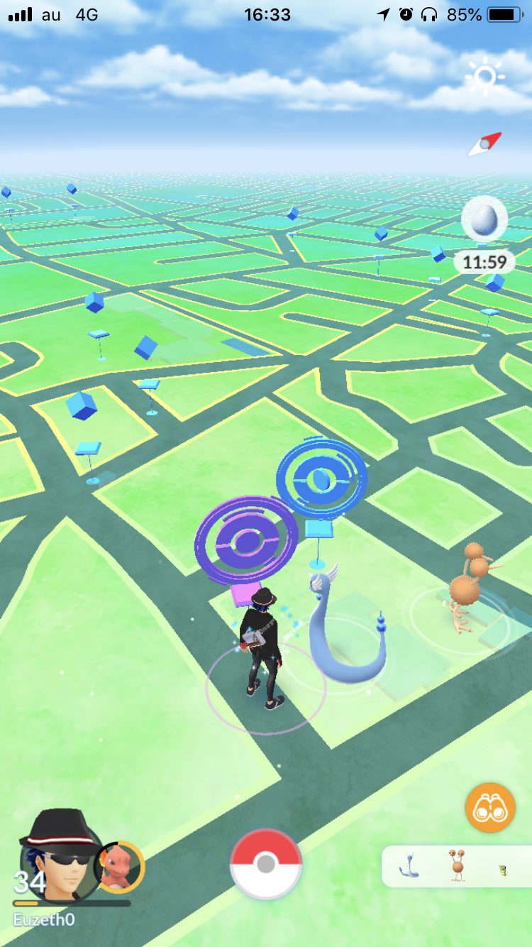 Thouzer 野生の白竜さん ポケモンgo ハクリュー T Co Thnjvagc5x Twitter