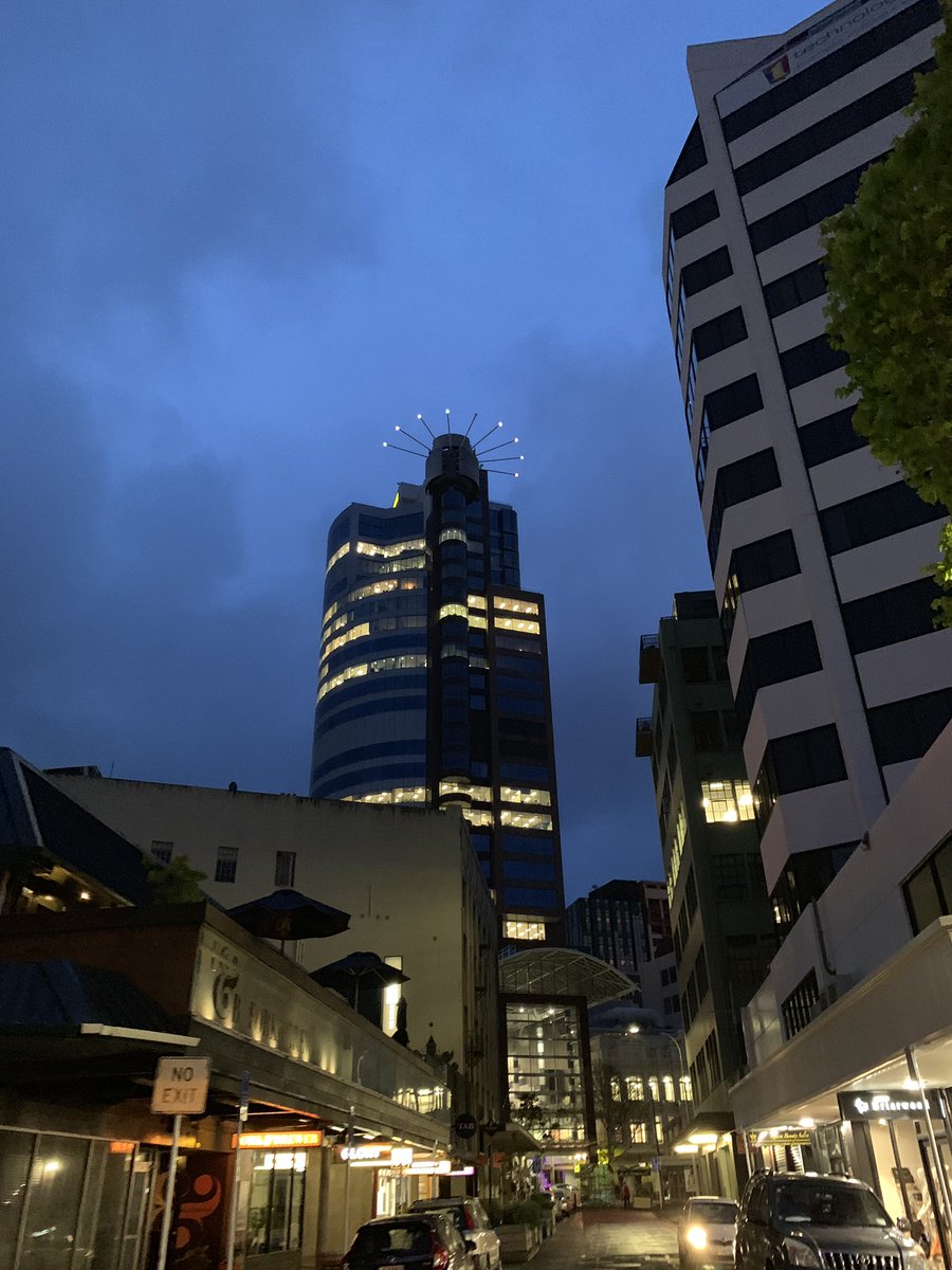 Geez now the weather decides to be all atmospheric