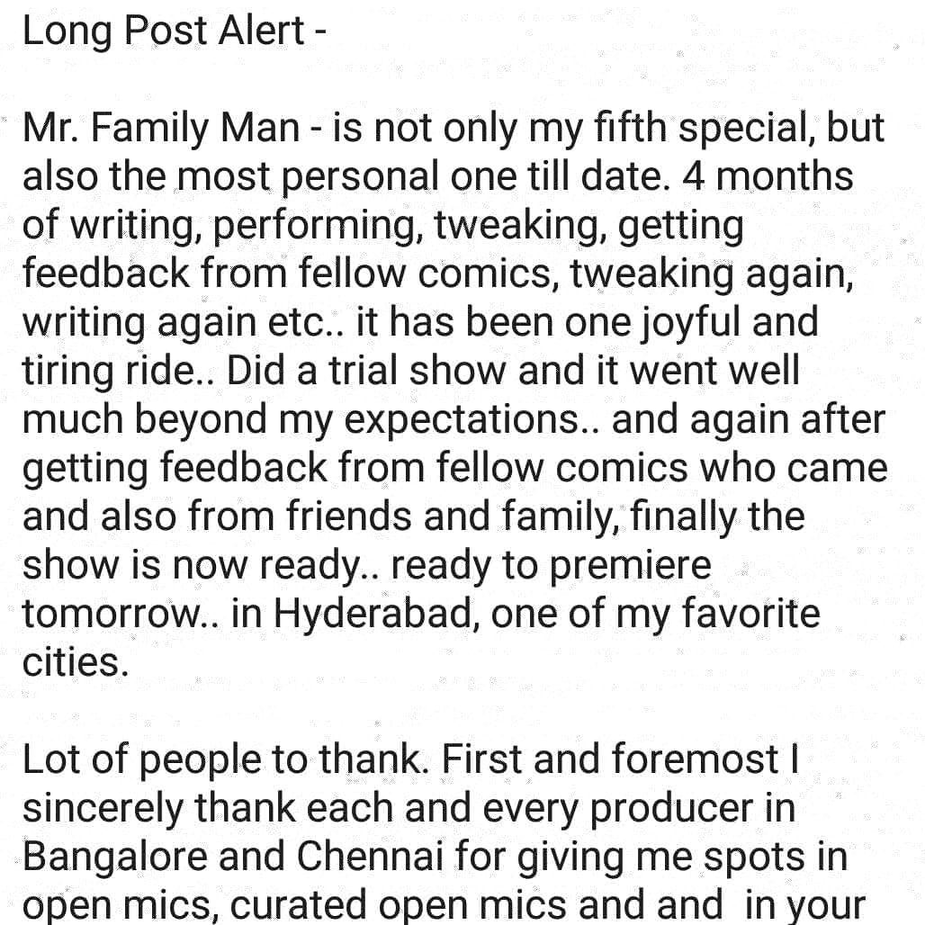 Comedy_Praveen's tweet photo. Thanks guys ❤️
See you soon in your cities. 🙏🏽 https://t.co/efKa7lfgAh