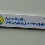 これは名言wじゃなかったよ!磁石にプラスもマイナスもなかったか・・・