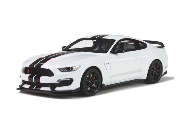 Exceptional GT Spirit Ford Mustang Shelby GT350R White/Black Stripe 1:18 LE 1500pc New-RARE! minitoycars.com/product/gt-spi… #Diecast #Matchbox