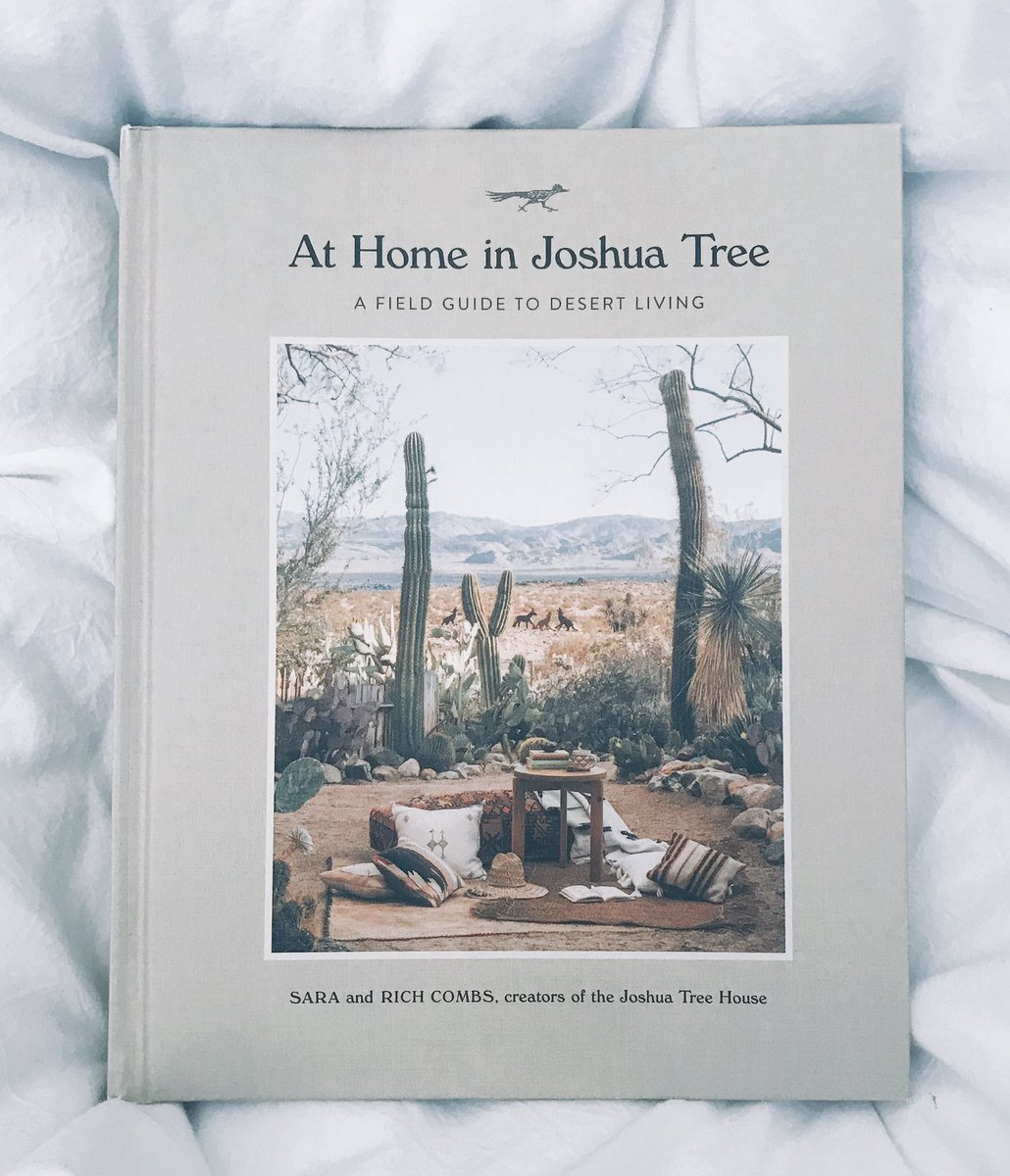 Our new addition to our Airstream! Thank you Sarah & Rich of @joshuatreehouse for putting this beautiful book together! 🙏🏽🌵#songbirdairstream #desertliving