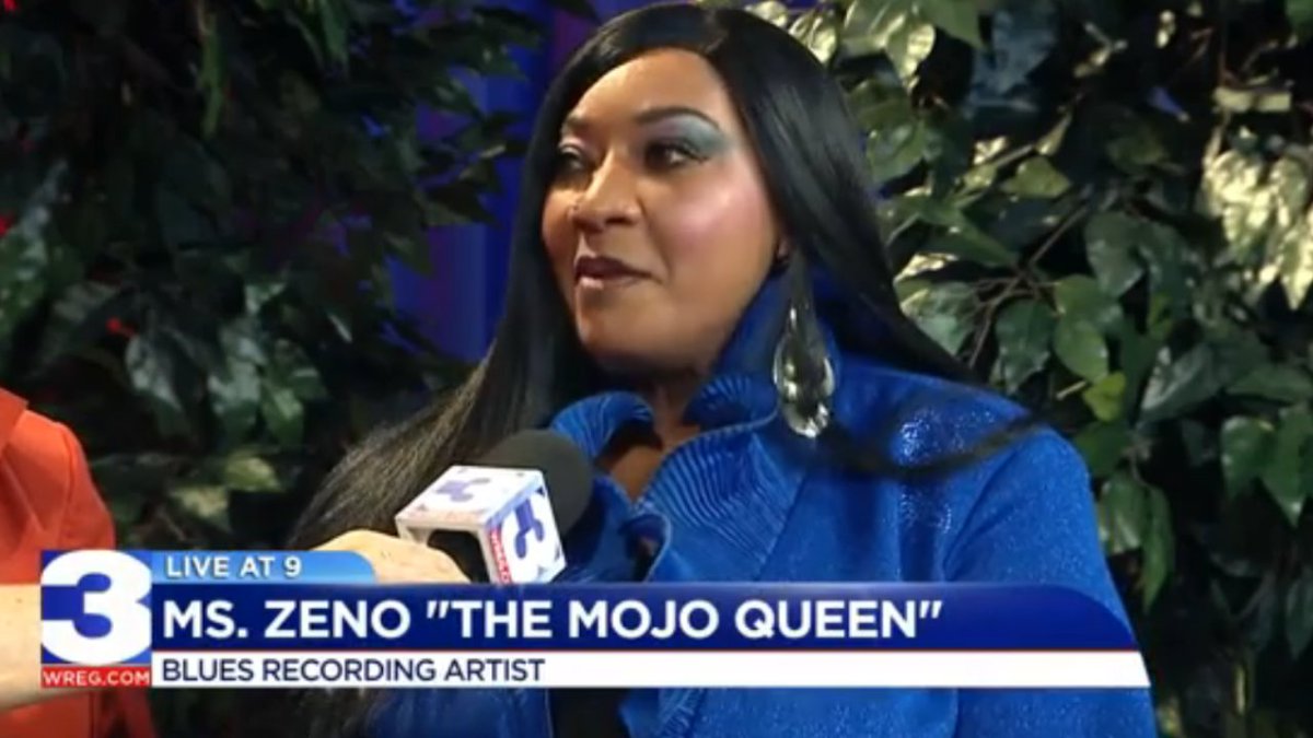 mszeno43's tweet photo. Ms Zeno the Mojo Queen and Elaine Turner on Channel 3 News. https://t.co/piiEzxnBR2