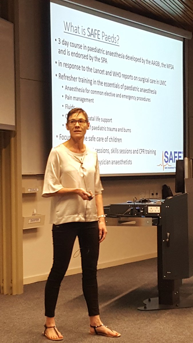 BruceBiccard's tweet photo. Clover-Ann Lee presenting SAFE Paeds in South Africa #SAPORG #saporg2018 https://t.co/43OkwpLEOl