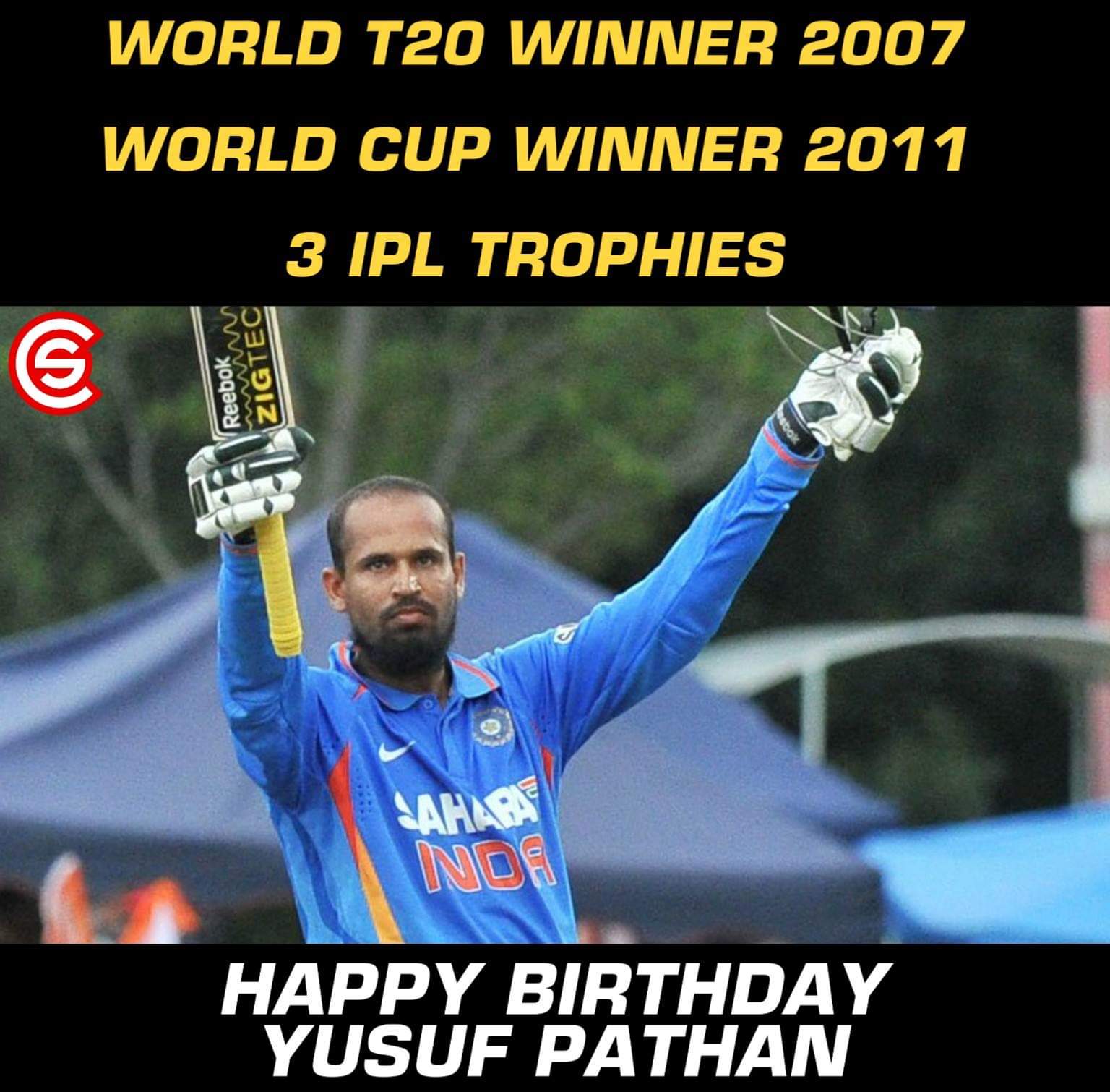 Happy Birthday to Yusuf Pathan!! 